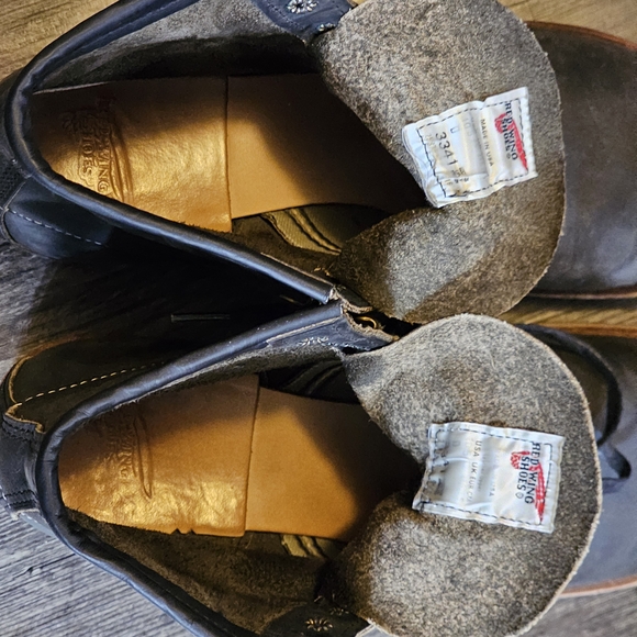 Red Wing Blacksmith Black Leather Men's Boots - Picture 4 of 5